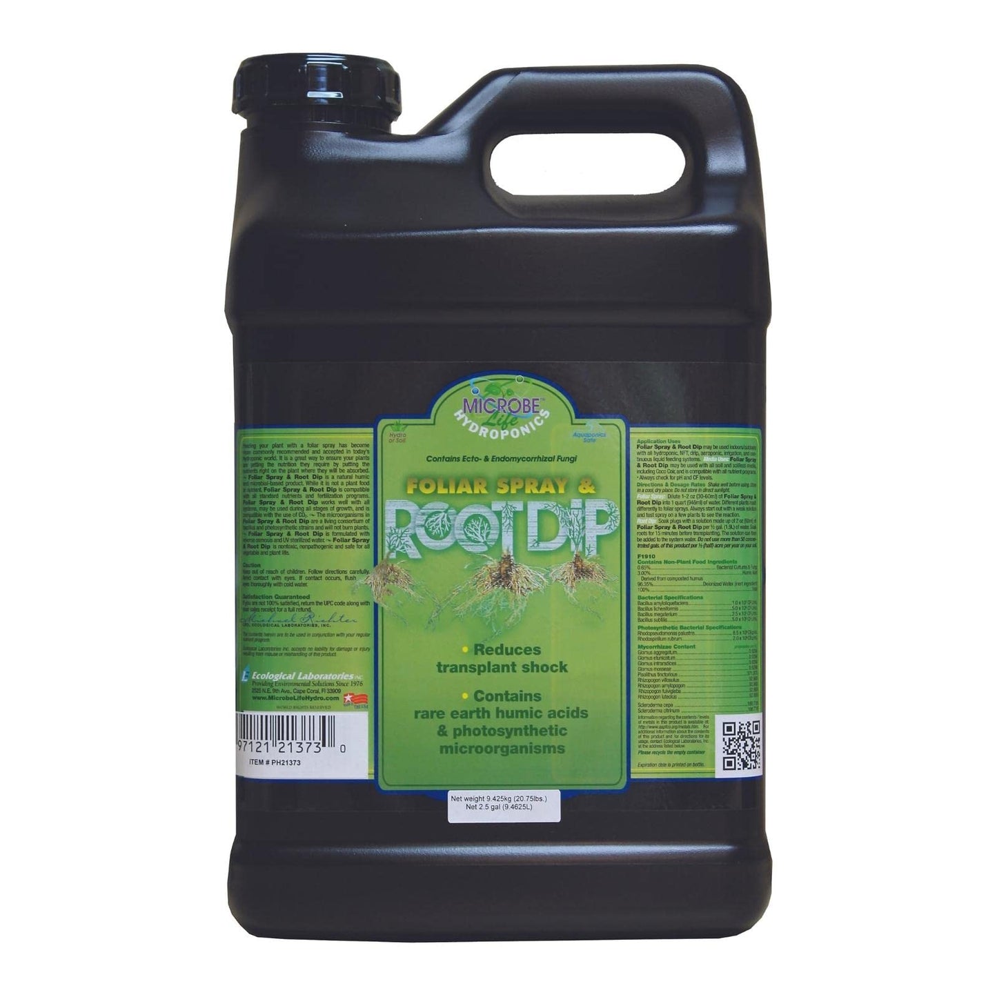 Microbe Life Hydroponics Premium Foliar Spray & Root Dip for Fruits & Vegetables, Use with Any Feeding Systems Including Hydroponics or Soil, for Sale in California and Missisippi, 16 Ounces