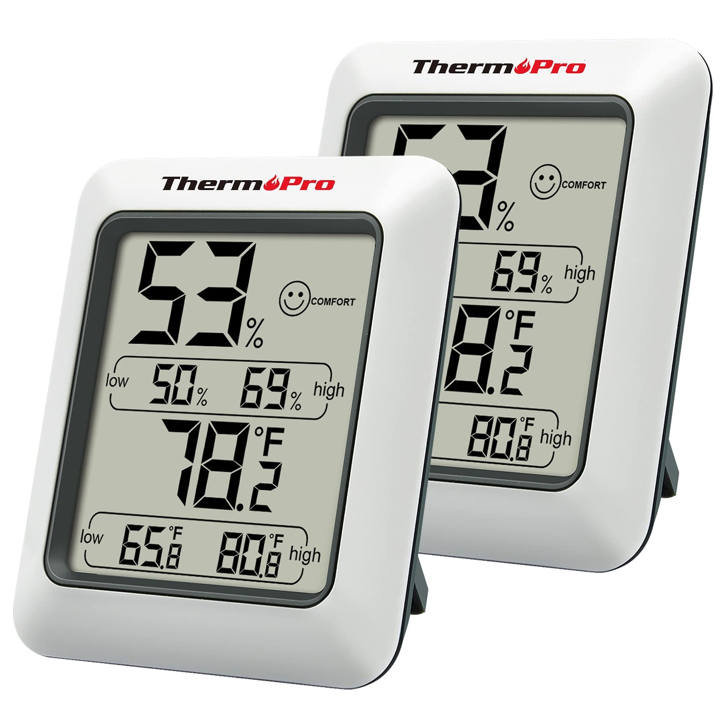 ThermoPro TP50 Digital Hygrometer Indoor Thermometer Room Thermometer and Humidity Gauge with Temperature Monitor